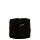 Side view  of #5 RediRoot Fabric Aeration Bag in black with handles